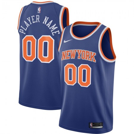 Maillot Basket New York Knicks Personnalisé 2020-21 Nike Icon Edition Swingman - Homme